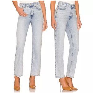 Free People We The Free Pacifica Slim Straight Leg Jeans Sz 32 $78 sold out EUC